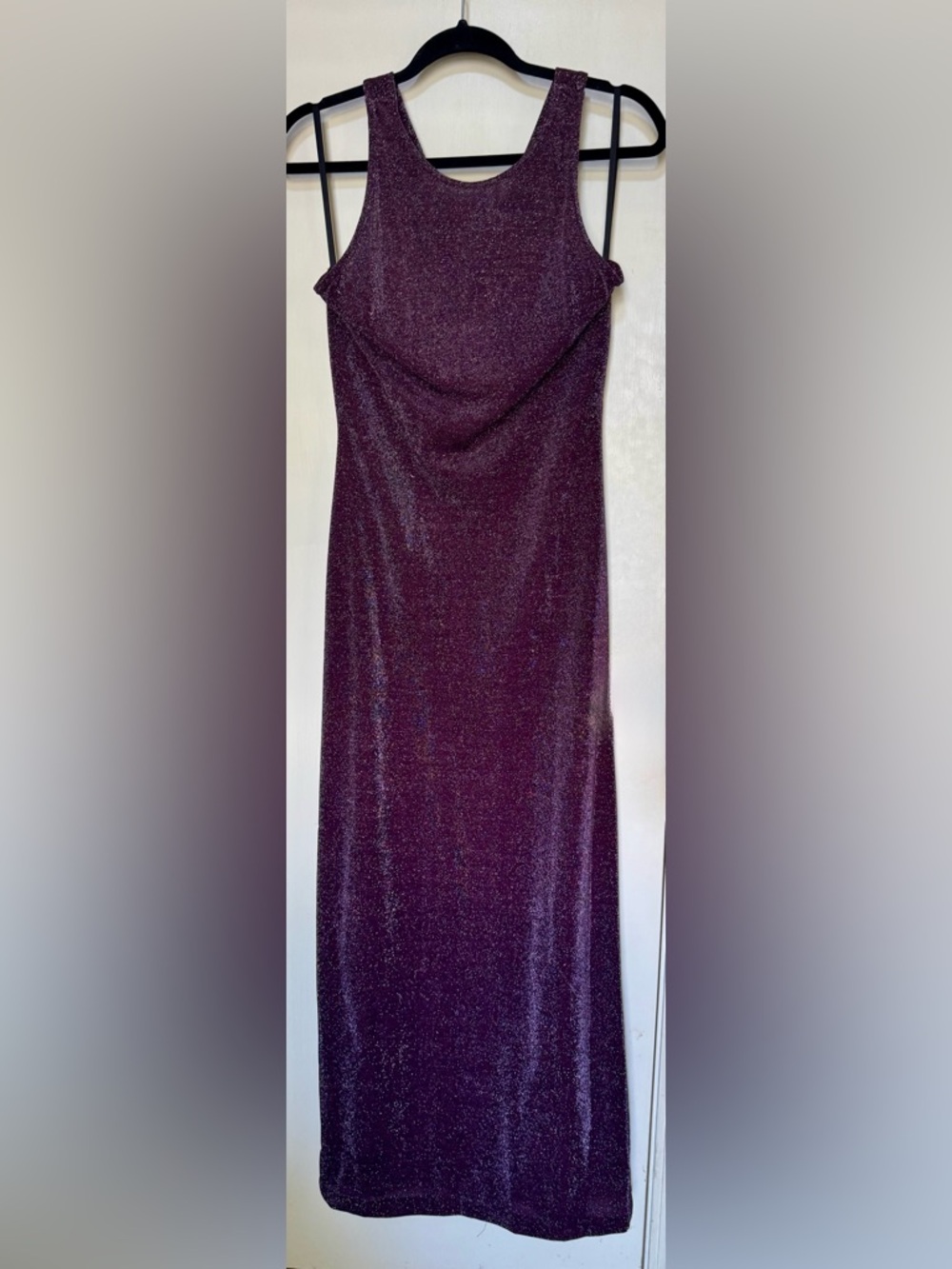Vintage Urban Girl Nites Sparkling Plum Maxi Dress